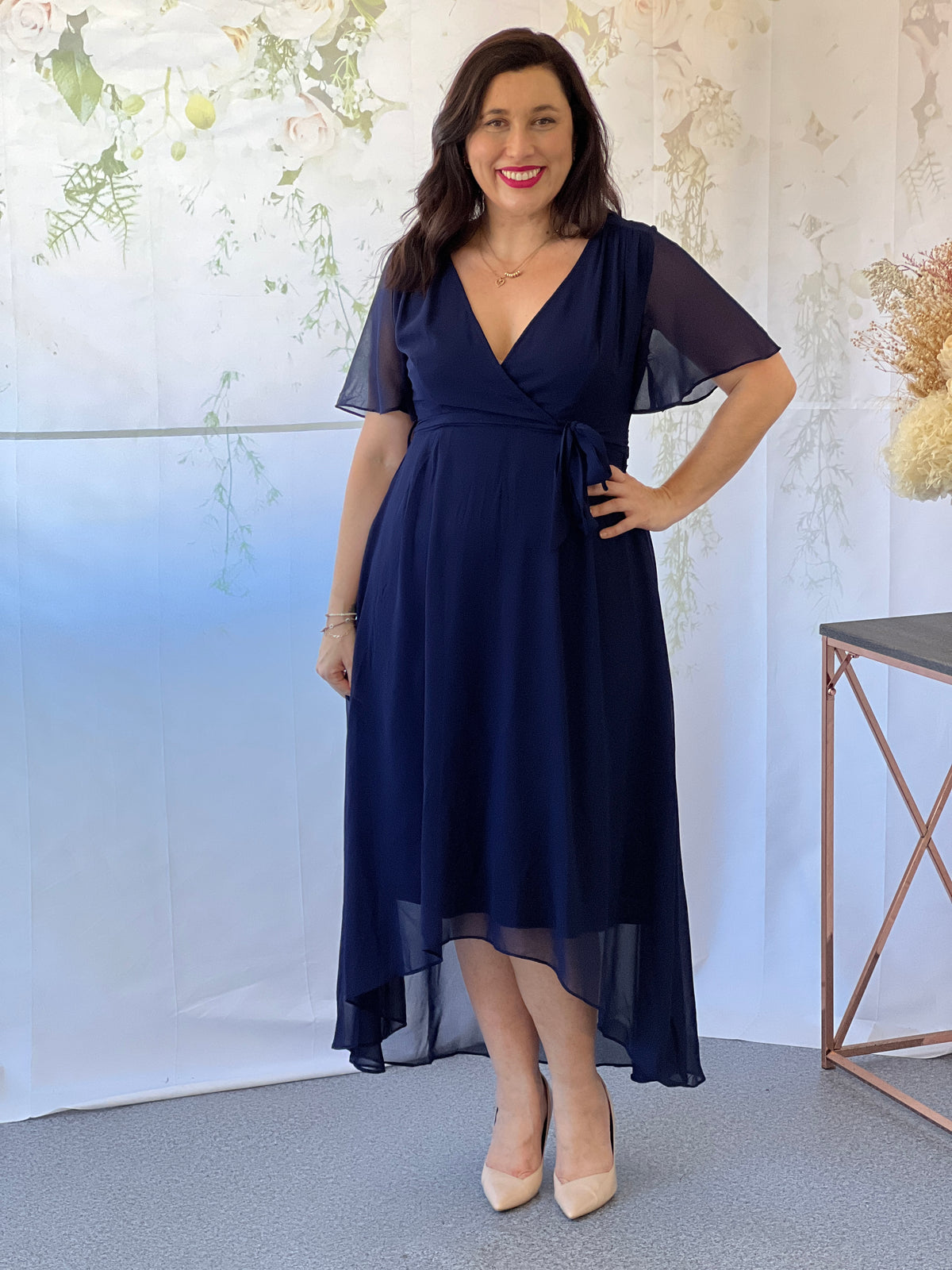 Mill Navy Evening Dress Dressxox Mill Navy Evening Dress Dressxox
