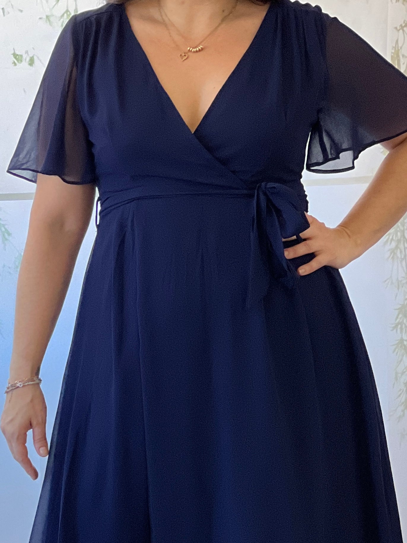 Mill Navy Evening Dress