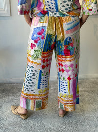 Niylah Mediterranean Linen Pants