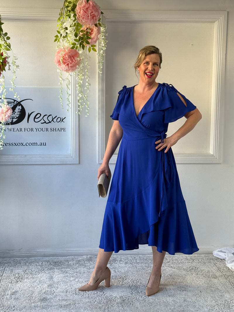 Obelle Royal Wrap Dress