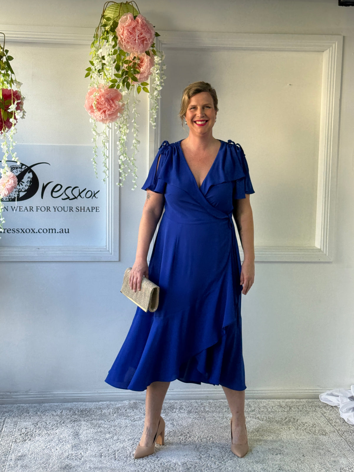 Obelle Royal Wrap Dress