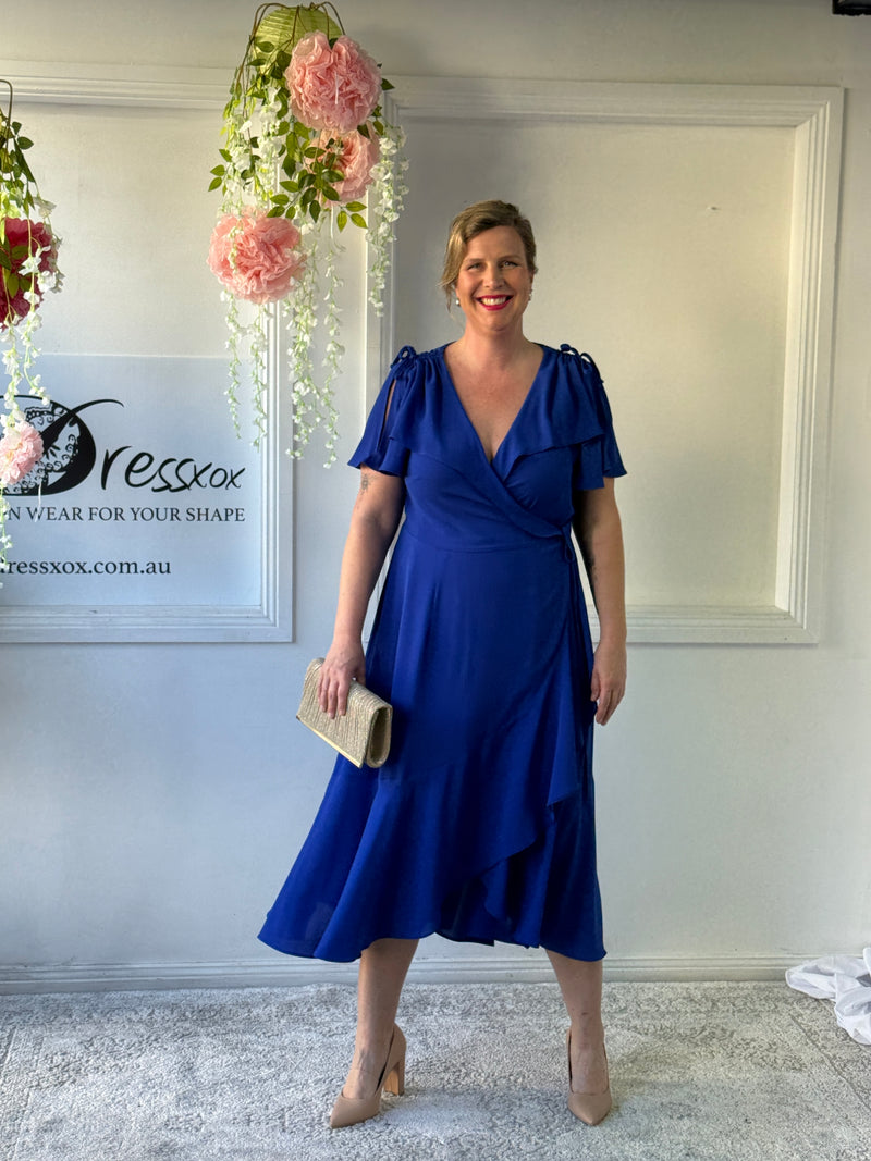 Obelle Royal Wrap Dress