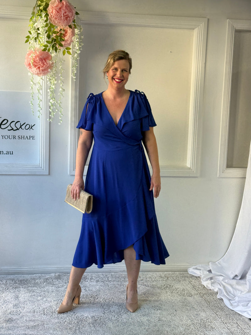 Obelle Royal Wrap Dress