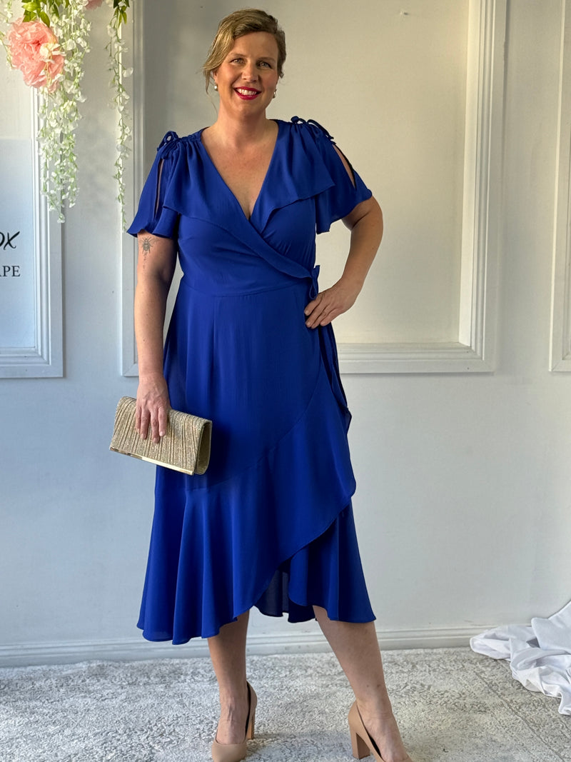 Obelle Royal Wrap Dress