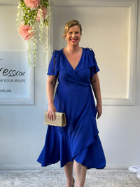 Obelle Royal Wrap Dress