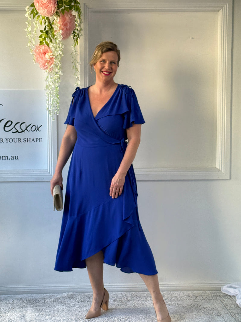 Obelle Royal Wrap Dress