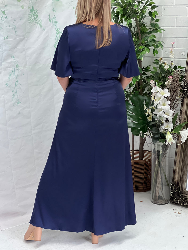 Ohio Navy Evening Gown