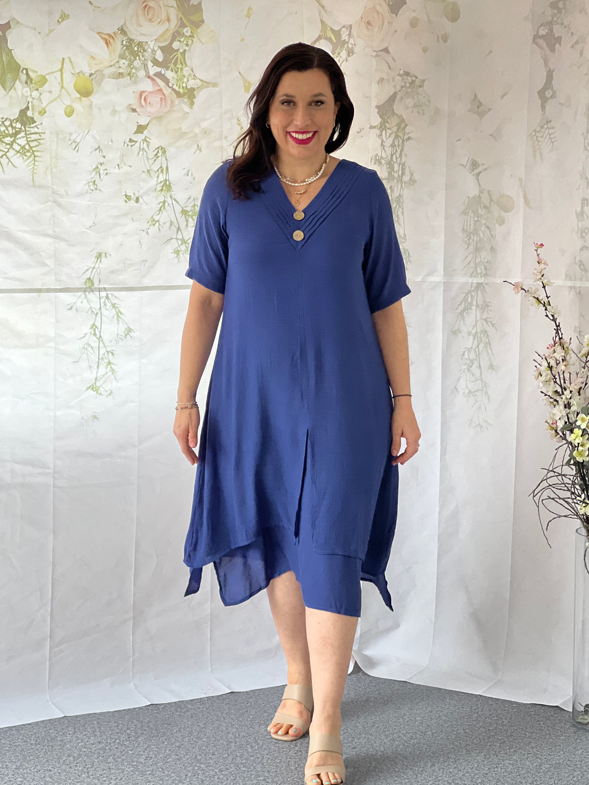 Oxley Blue Layering Dress