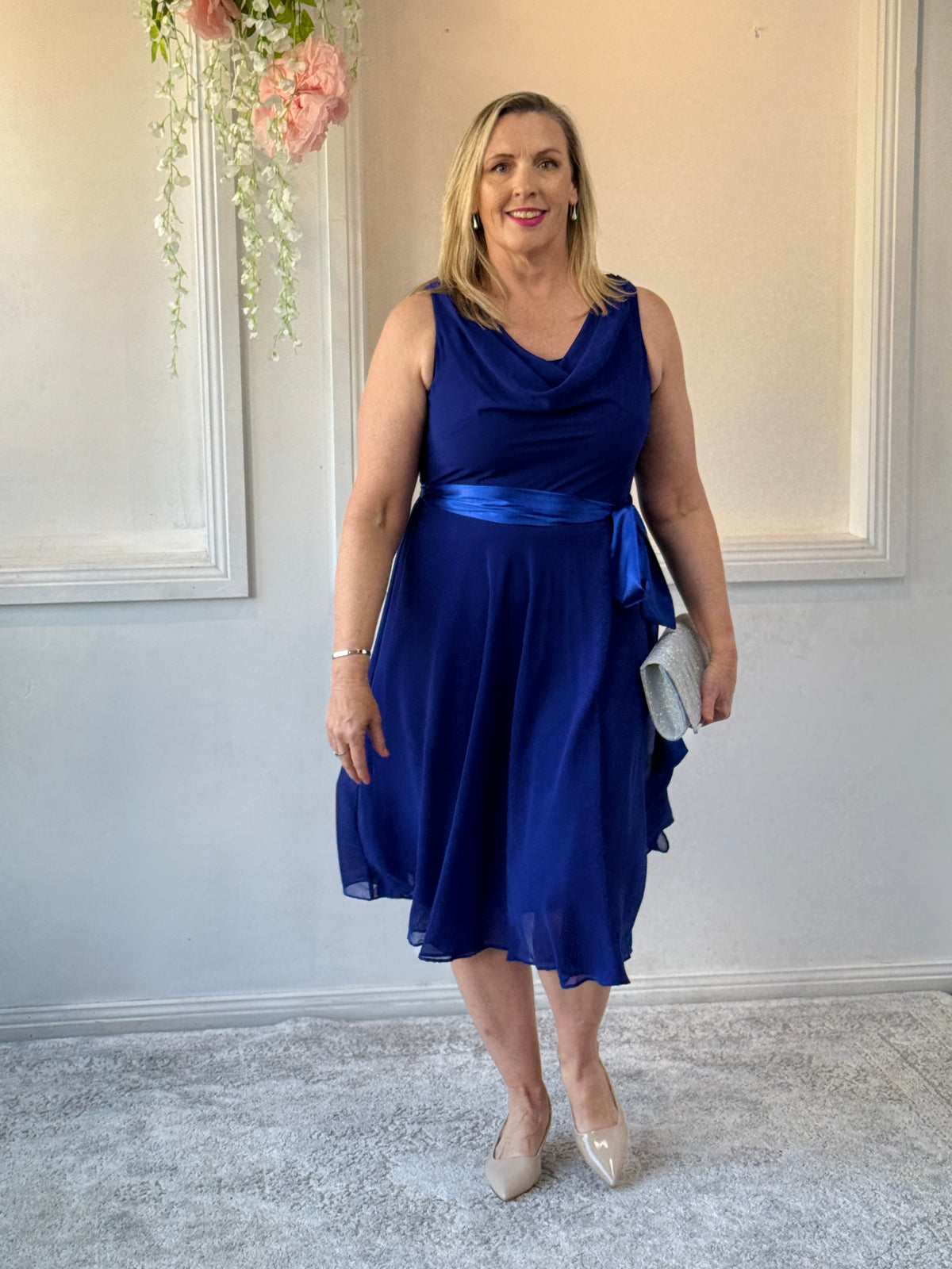 Pearl Royal Event Dress