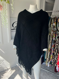 Gia Soft Knit Poncho