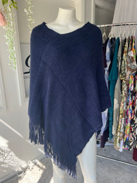 Gia Soft Knit Poncho