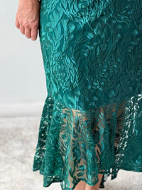 Prague Emerald Evening Gown