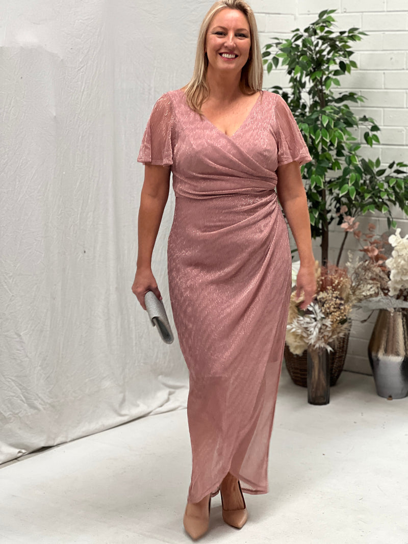 Quest Blush Shimmer Gown