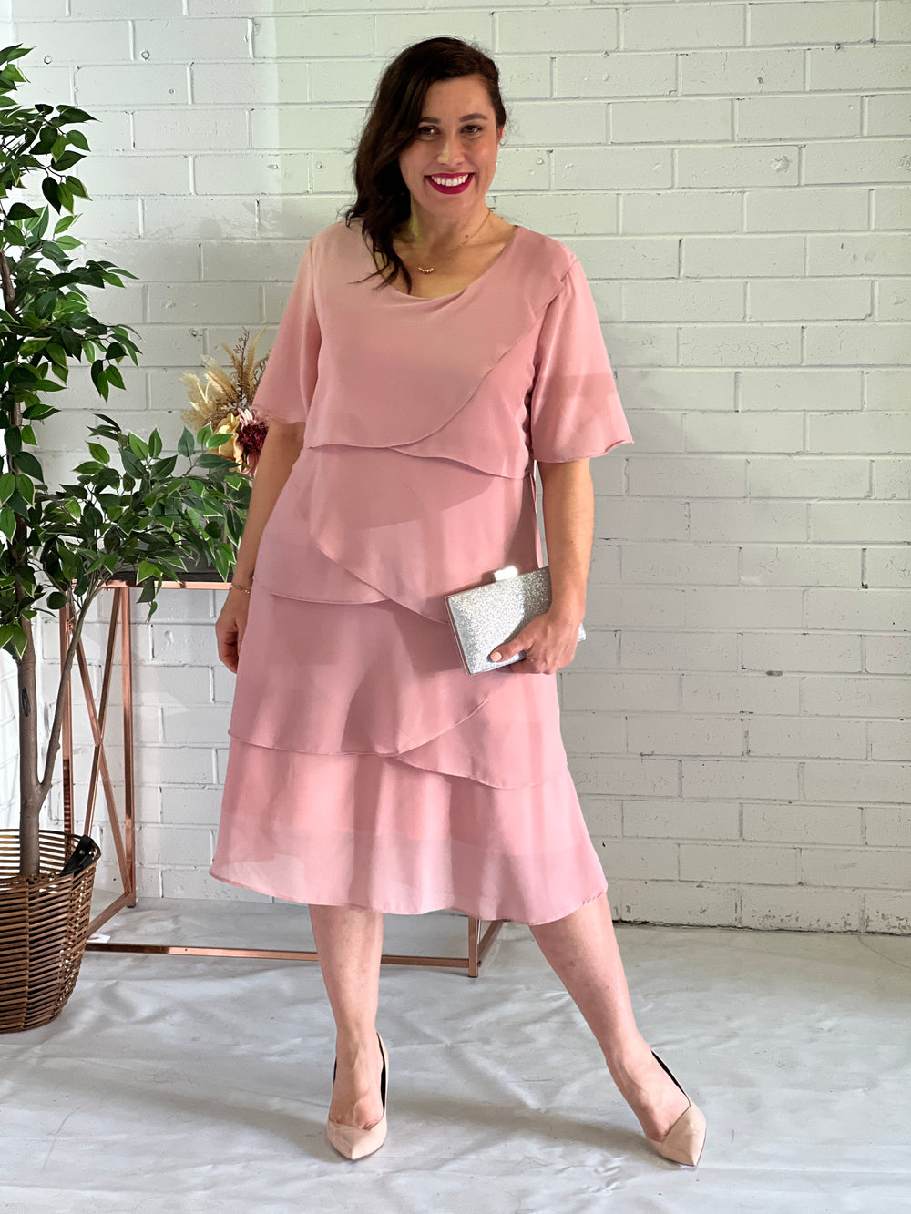 Remy Blush Evening Dress – Dressxox