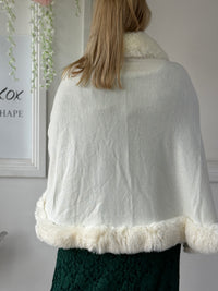Salma Knit Shawl Cape