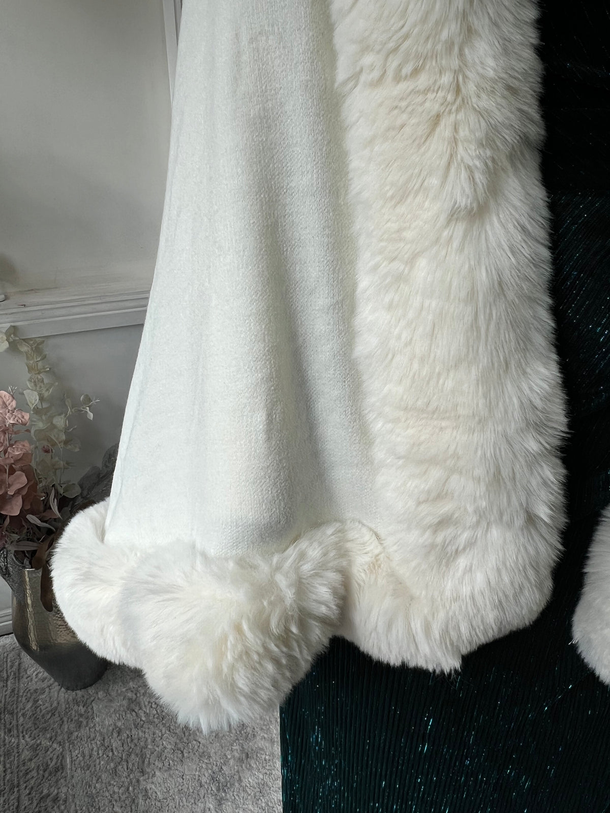 Salma Knit Shawl Cape