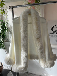 Salma Knit Shawl Cape