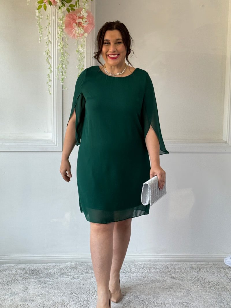 Shila Emerald Evening Dress