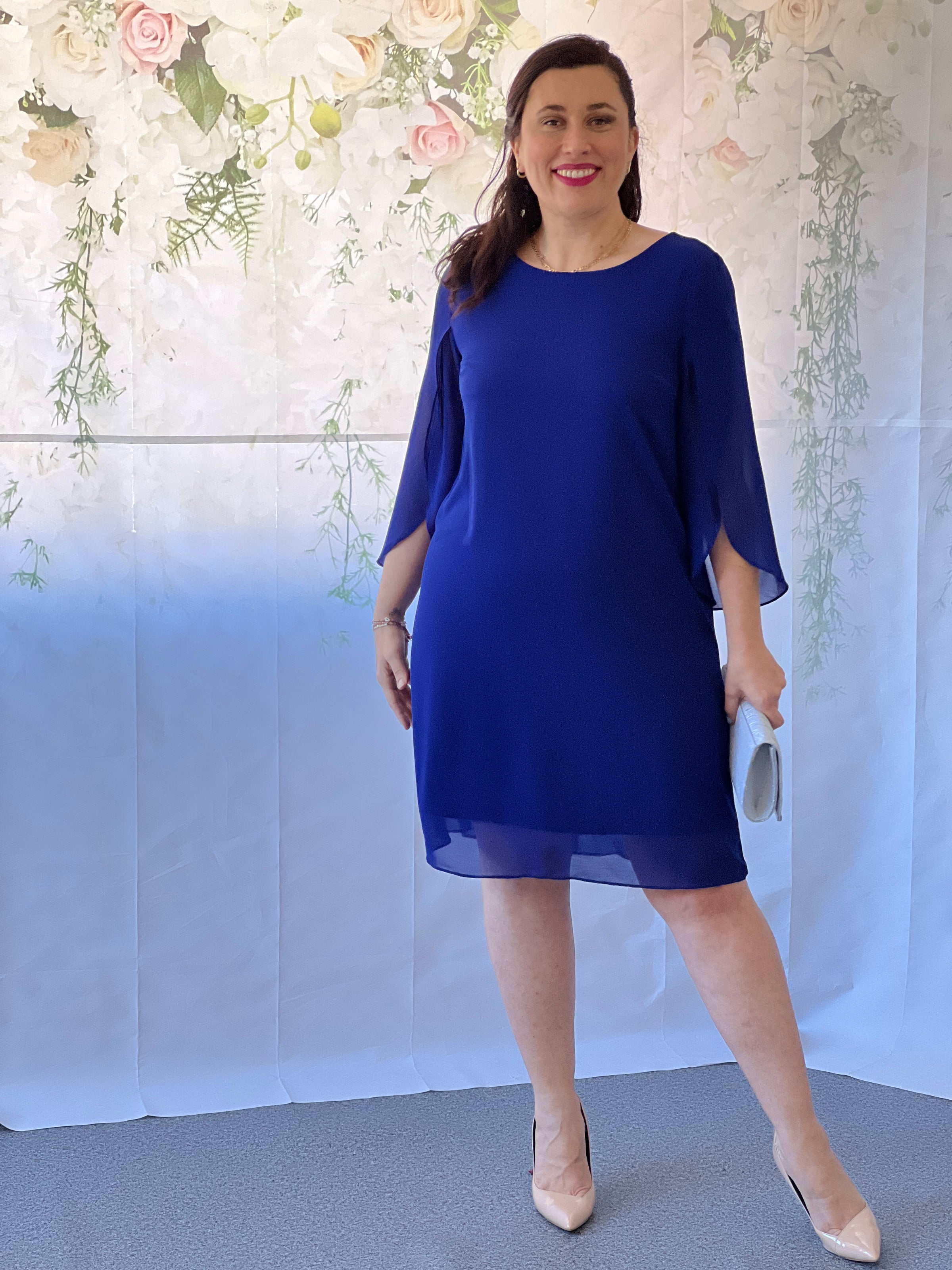 Shila Navy Evening Dress