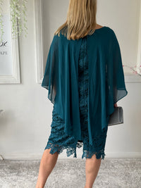 Tiama Emerald Lace Dress