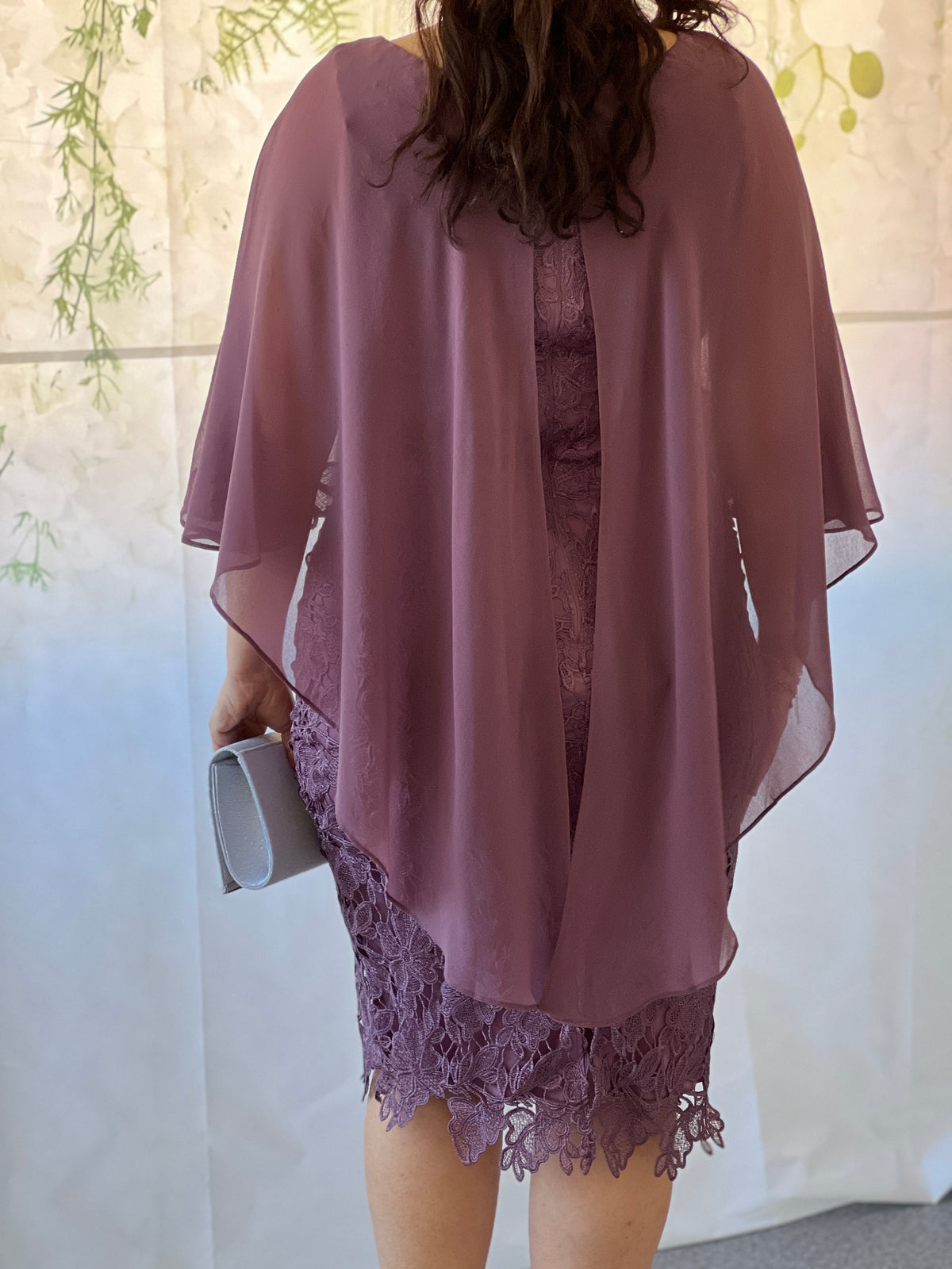 Tiama Lavender Lace Dress