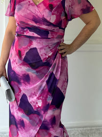Tracey Pink Evening Dress
