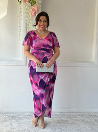 Tracey Pink Evening Dress