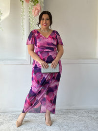 Tracey Pink Evening Dress