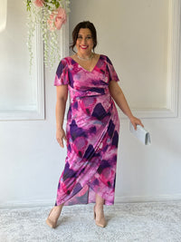 Tracey Pink Evening Dress