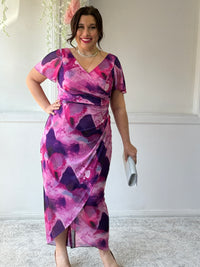 Tracey Pink Evening Dress