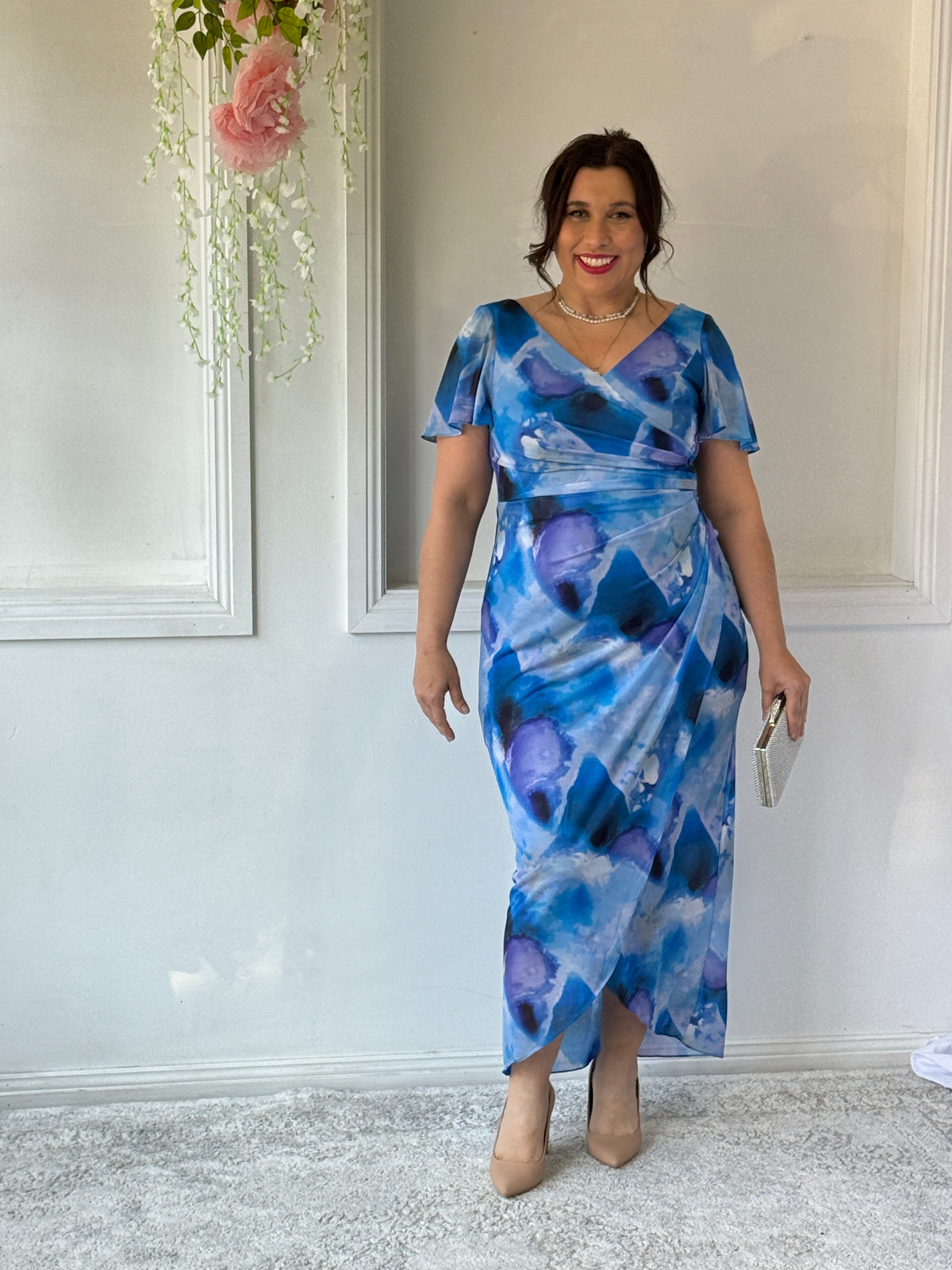 Tracey Royal Evening Dress