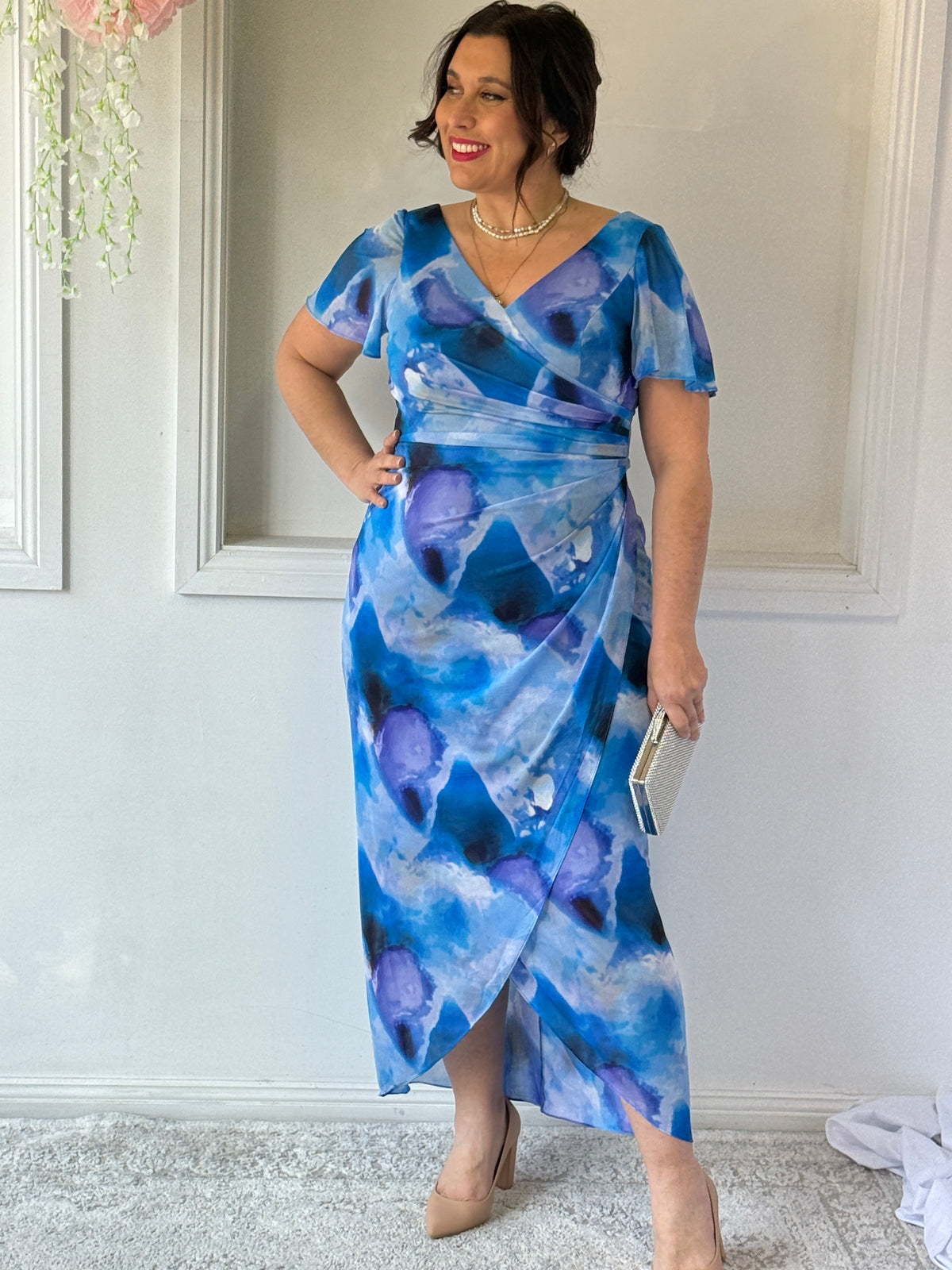Tracey Royal Evening Dress