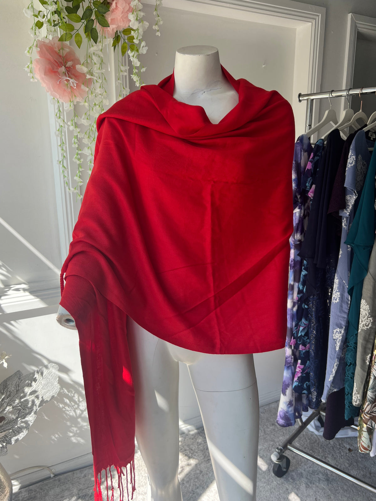 Trent Fringe Shawl