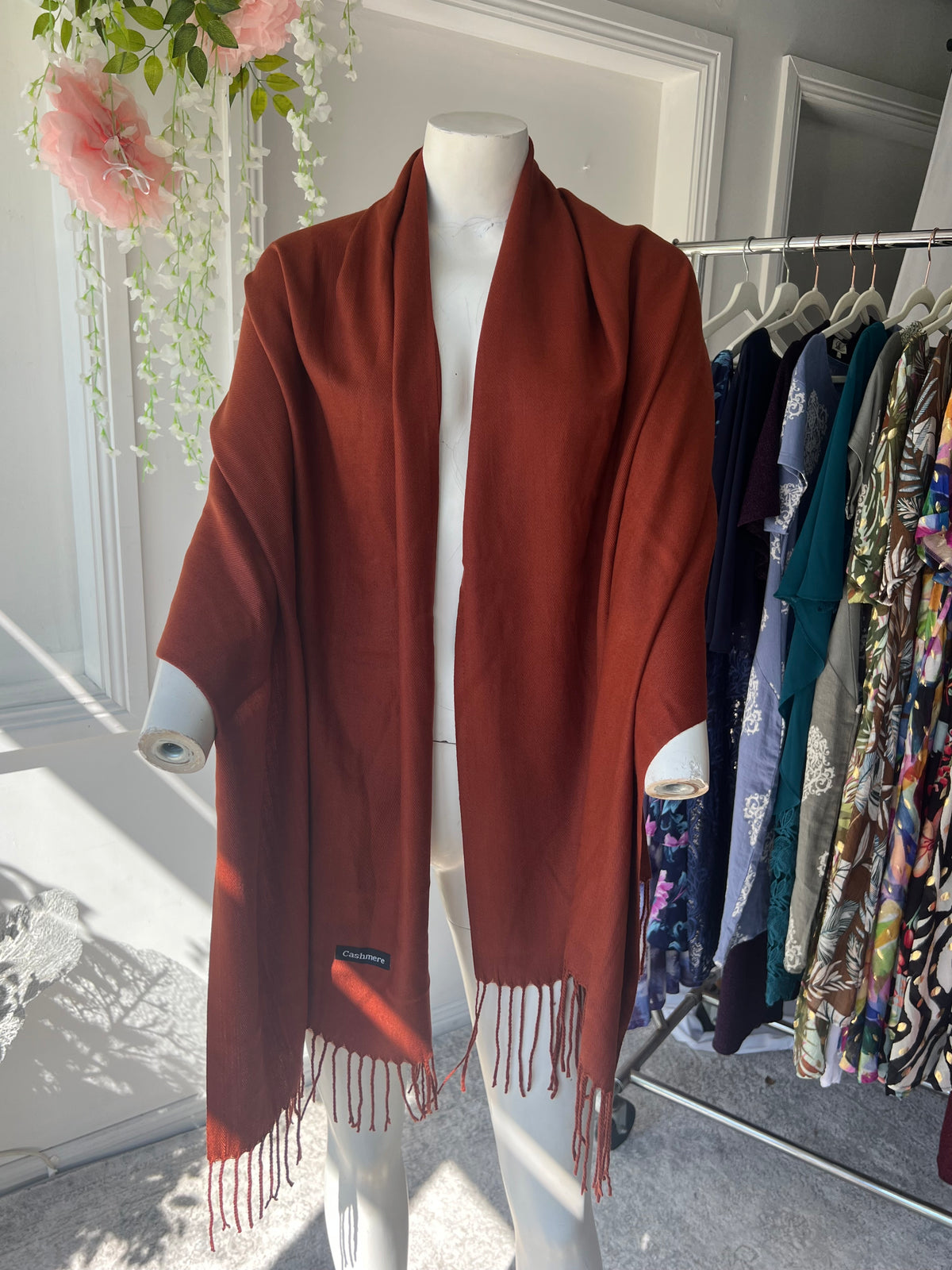 Trent Fringe Shawl