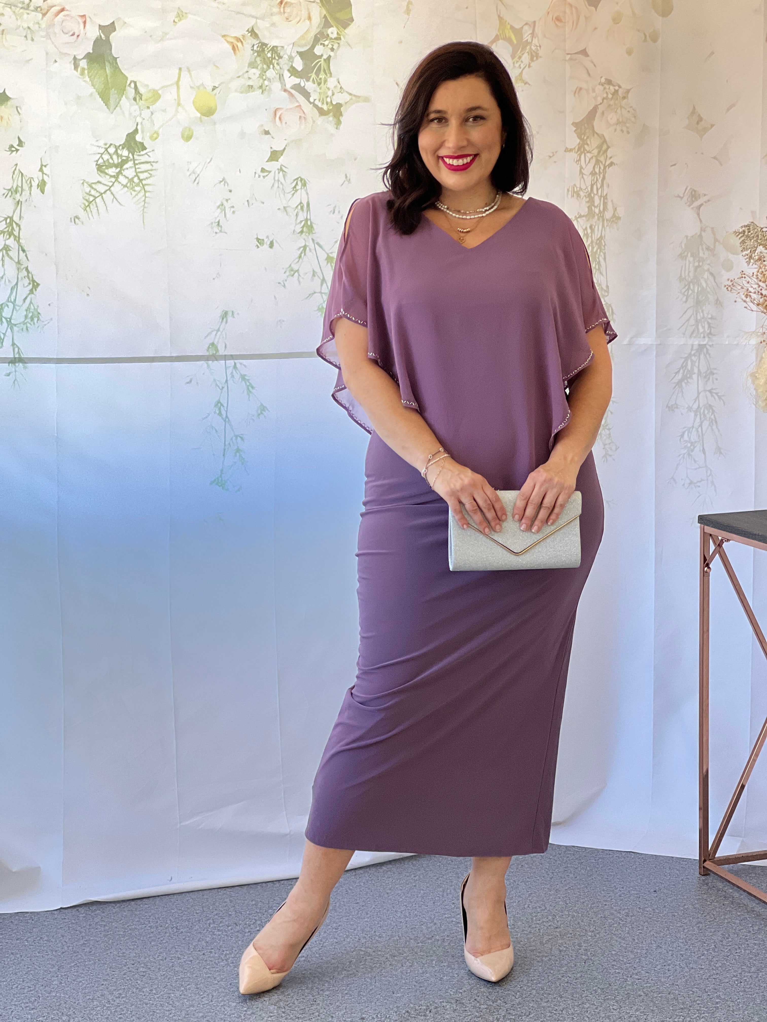 Utica Lavender Evening Dress