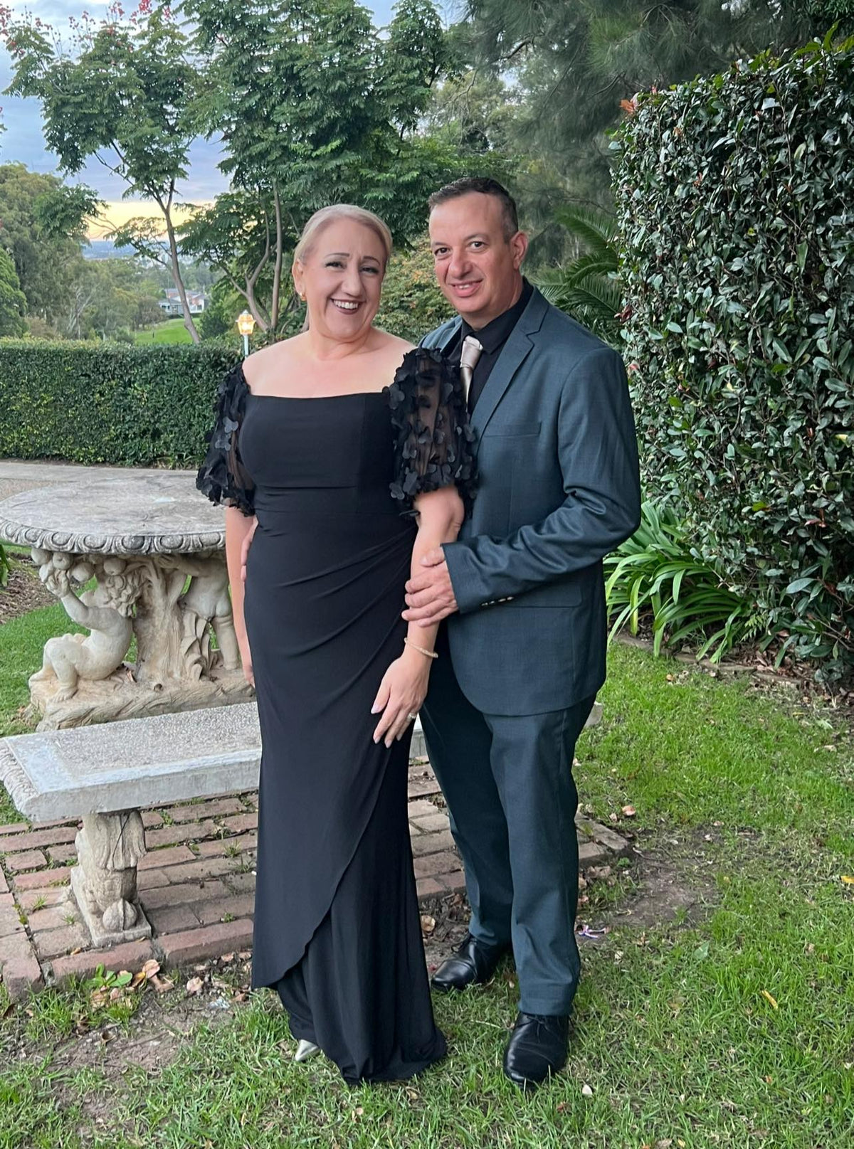 Madeline Black Evening Gown