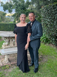 Madeline Black Evening Gown