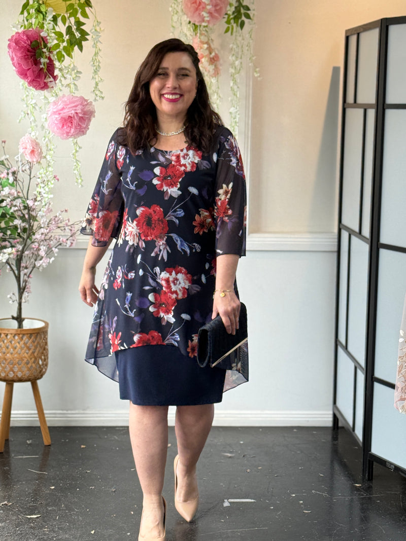 Vera Fire Floral 2 Piece Set