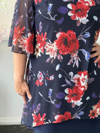 Vera Fire Floral 2 Piece Set