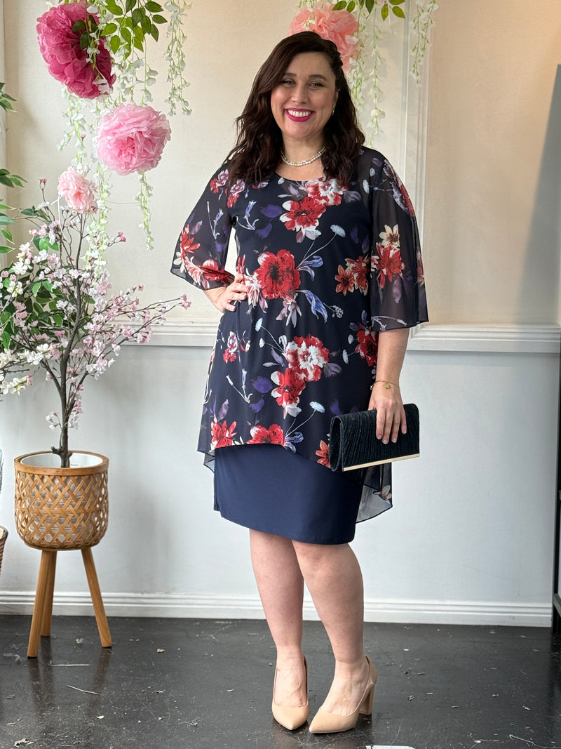 Vera Fire Floral 2 Piece Set