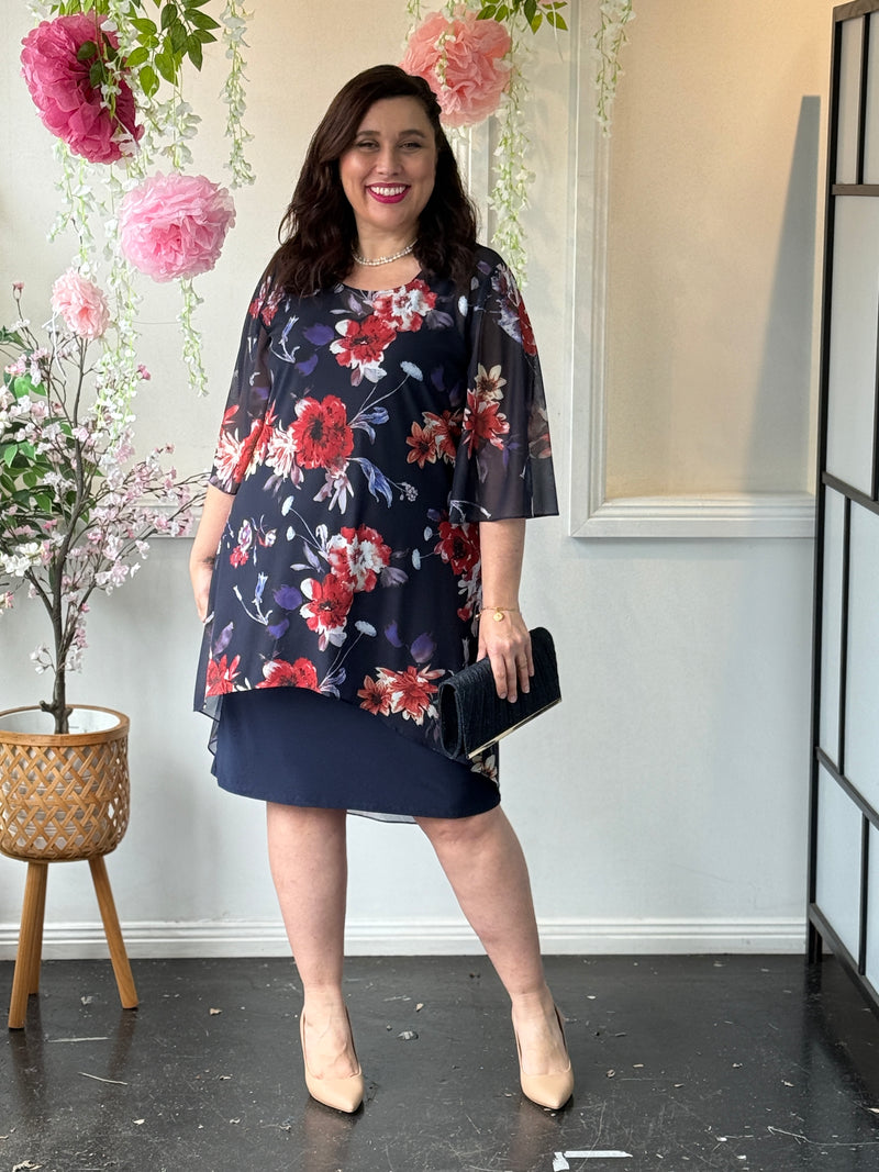 Vera Fire Floral 2 Piece Set