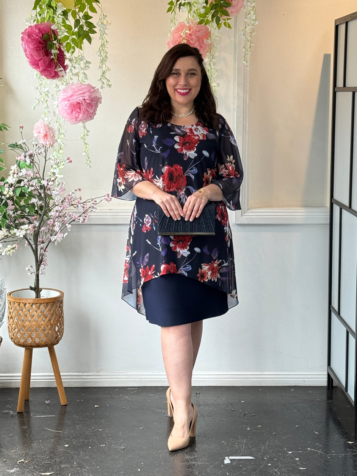 Vera Fire Floral 2 Piece Set