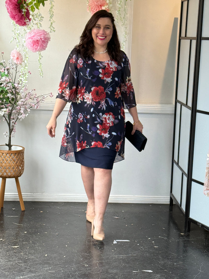 Vera Fire Floral 2 Piece Set