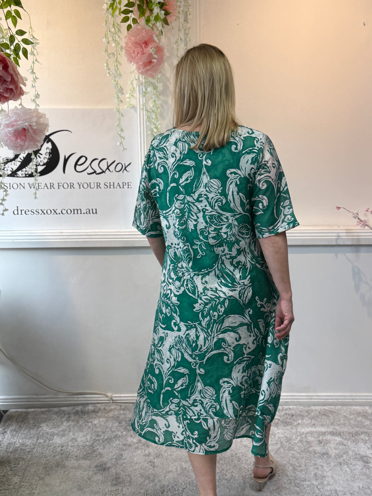Verona Emerald Layering Dress