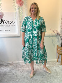 Verona Emerald Layering Dress