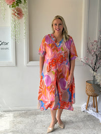 Verona Watercolour Layering Dress