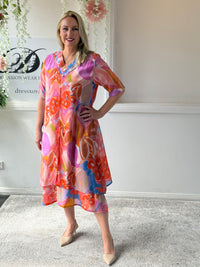 Verona Watercolour Layering Dress