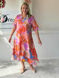 Verona Watercolour Layering Dress