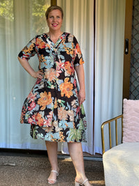 Verona Night Floral Layering Dress