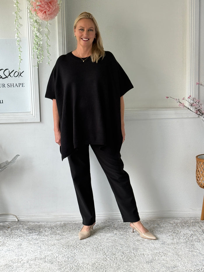 Kylie Black Stretch Pants